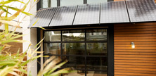 House with Solar Photo Voltaic panels fitted